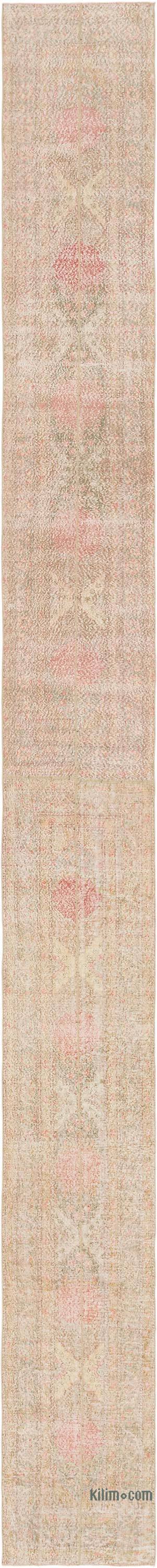 Vintage Turkish Runner Rug - 2' 5" x 25' 3" (29" x 303") - K0079318