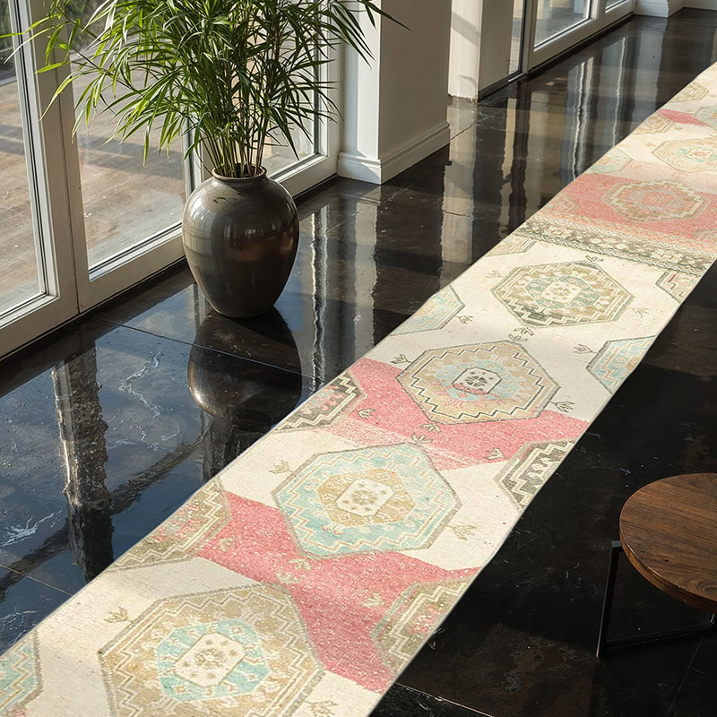 Vintage Anadolu Yolluk - 71 cm x 673 cm - K0079322