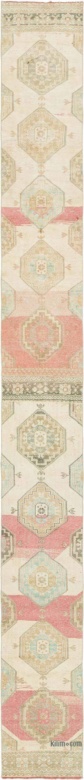 Vintage Anadolu Yolluk - 71 cm x 673 cm - K0079322
