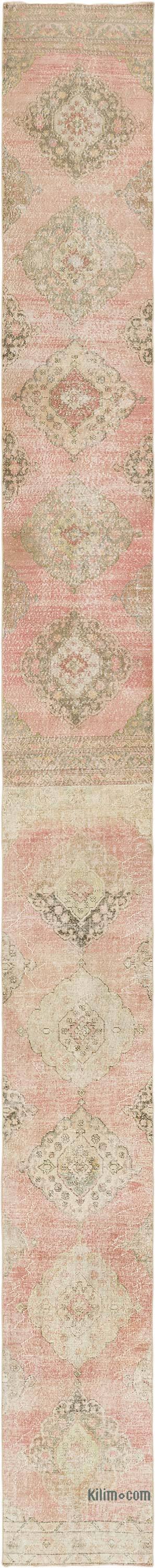 Vintage Anadolu Yolluk - 72 cm x 762 cm - K0079323
