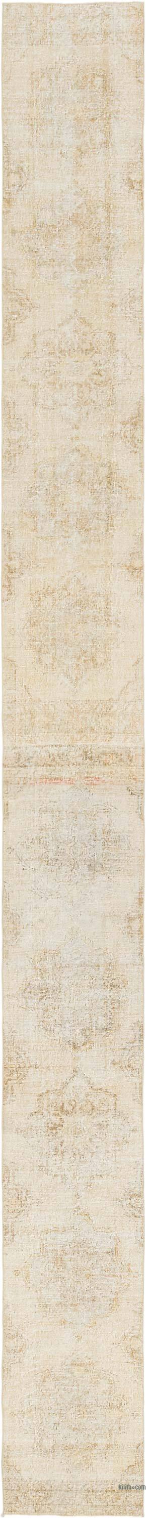Vintage Turkish Runner Rug - 2' 4" x 24' 11" (28" x 299")