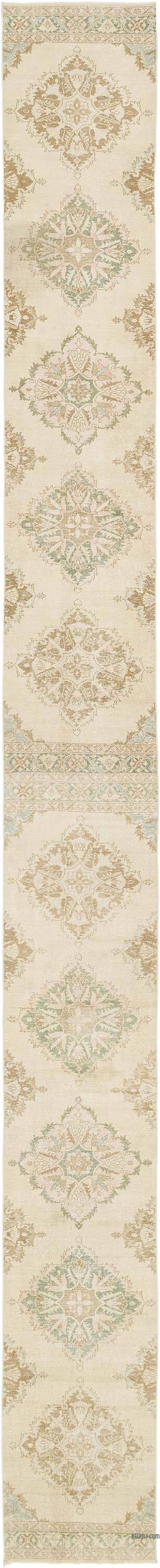 Vintage Turkish Runner Rug - 2' 6" x 26' 4" (30" x 316")