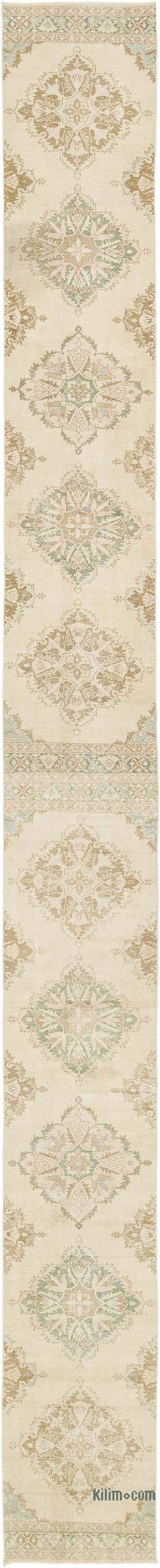 Vintage Anadolu Yolluk - 77 cm x 803 cm - K0079333