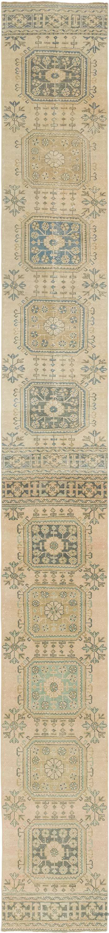 Vintage Turkish Runner Rug - 2' 6" x 22' 10" (30" x 274")
