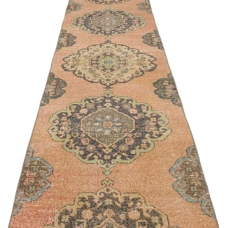 Vintage Turkish Runner Rug - 2' 4" x 25' 6" (28" x 306") - K0079337