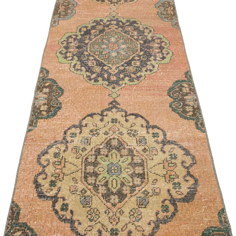 Vintage Turkish Runner Rug - 2' 4" x 25' 6" (28" x 306") - K0079337