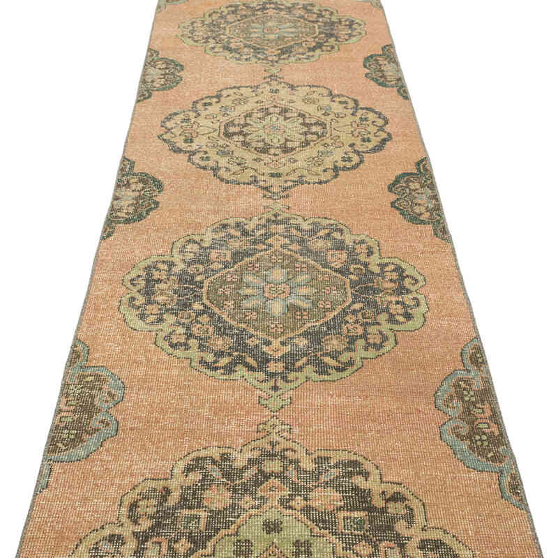 Vintage Turkish Runner Rug - 2' 4" x 25' 6" (28" x 306") - K0079337