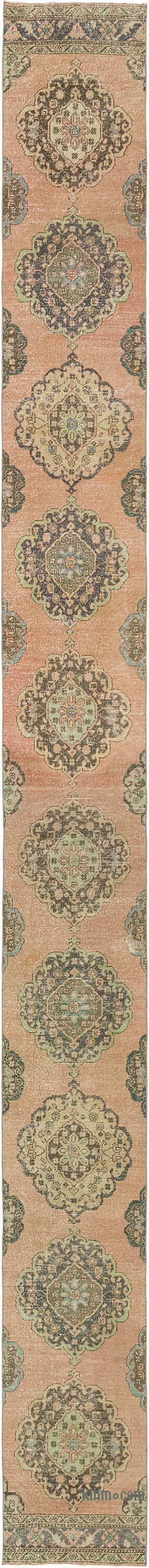Vintage Turkish Runner Rug - 2' 4" x 25' 6" (28" x 306") - K0079337