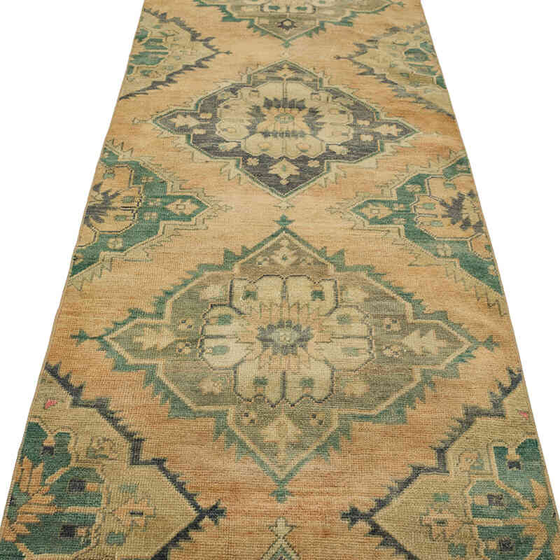 Vintage Turkish Runner Rug - 2' 10" x 20' 1" (34" x 241") - K0079340