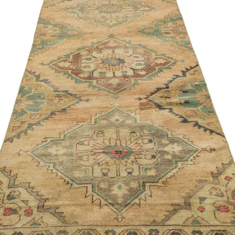 Vintage Turkish Runner Rug - 2' 10" x 20' 1" (34" x 241") - K0079340