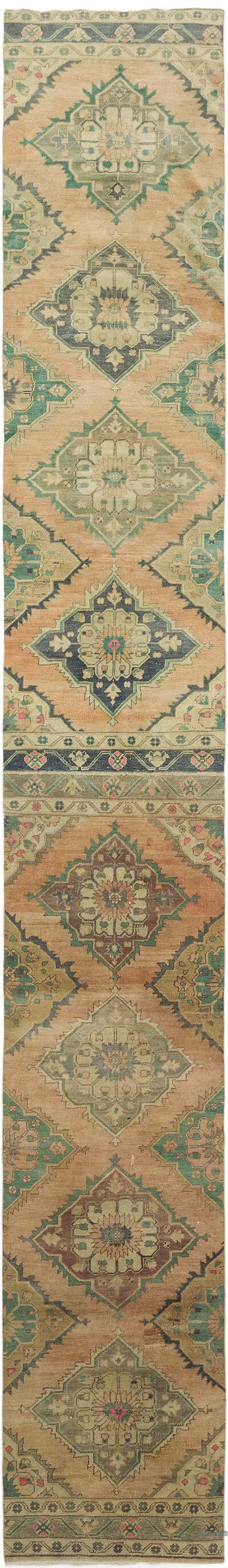 Vintage Anadolu Yolluk - 86 cm x 612 cm
