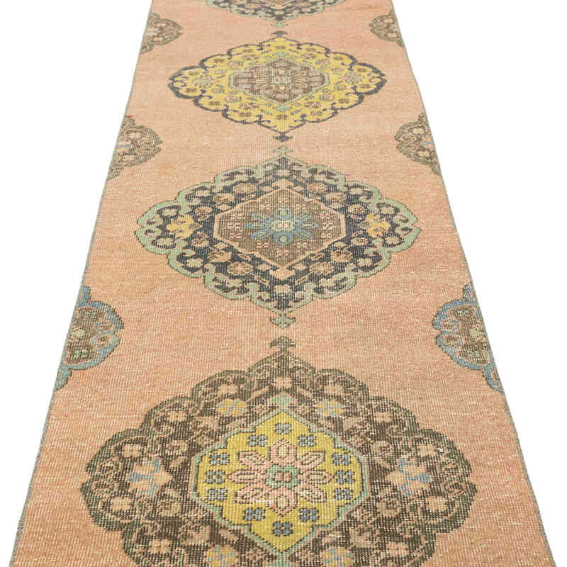 Vintage Turkish Runner Rug - 2' 4" x 22' 10" (28" x 274") - K0079342
