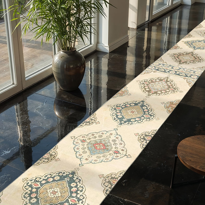 Alfombra Turca Vintage de pasillo - 71 cm x 755 cm - K0079343
