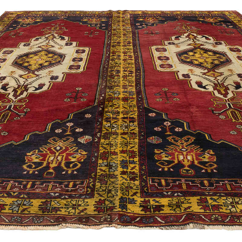 Vintage Turkish Hand-Knotted Rug - 9' 8" x 11' 3" (116" x 135") - K0079351
