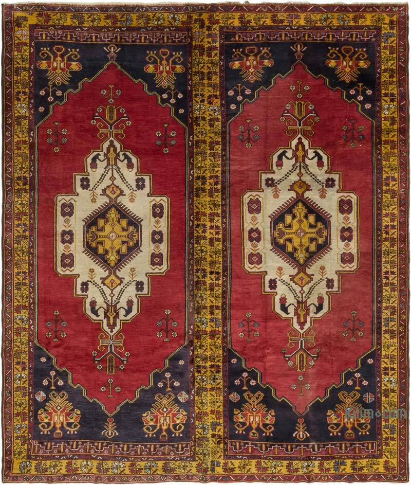Vintage Turkish Hand-Knotted Rug - 9' 8" x 11' 3" (116" x 135") - K0079351