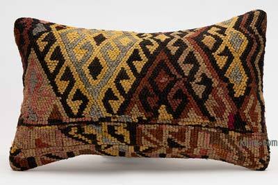 Kilim Pillow Cover - 1' 8" x 1'  (20" x 12")