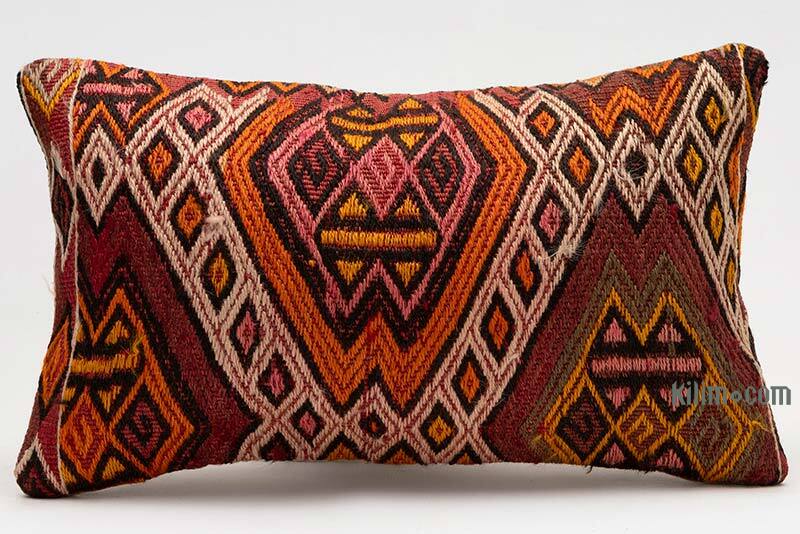 Kilim Yastık Kılıfı - 50 cm x 30 cm - K0079364