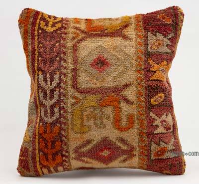 Turkish Pillow Cover - 1' 4" x 1' 4" (16" x 16")