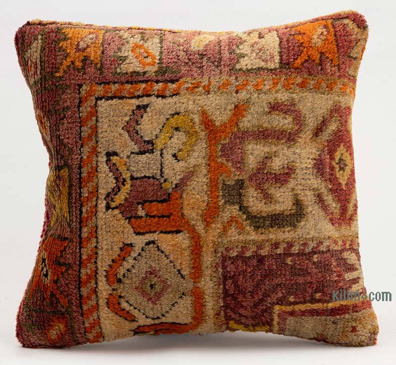 Turkish Pillow Cover - 1' 4" x 1' 4" (16" x 16") - K0079379