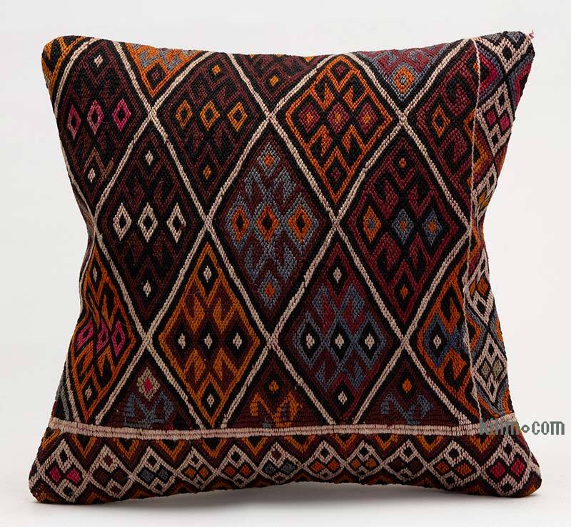 Kilim Pillow Cover - 1' 4" x 1' 4" (16" x 16") - K0079386