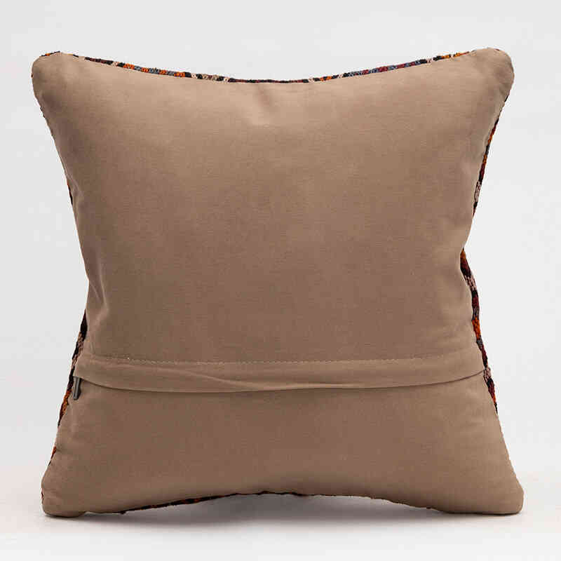 Kilim Pillow Cover - 1' 4" x 1' 4" (16" x 16") - K0079387