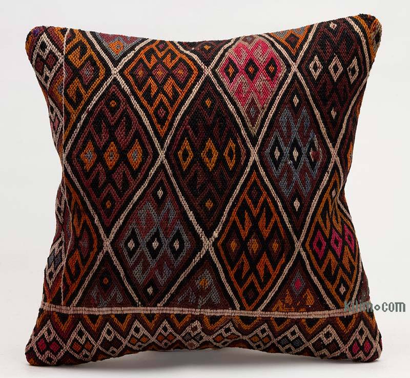 Kilim Pillow Cover - 1' 4" x 1' 4" (16" x 16") - K0079387