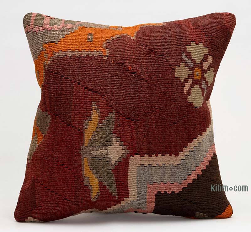 Kilim Yastık Kılıfı - 40 cm x 40 cm - K0079395