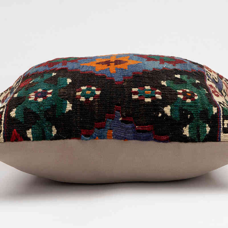 Kilim Yastık Kılıfı - 40 cm x 40 cm - K0079397