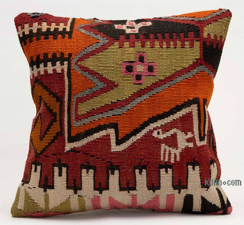 Funda de Almohada Kilim - 40 cm x 40 cm - K0079401