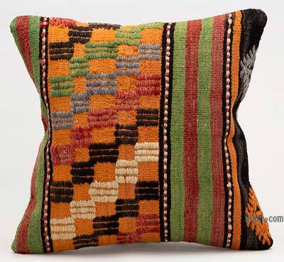 Kilim Yastık Kılıfı - 40 cm x 40 cm
