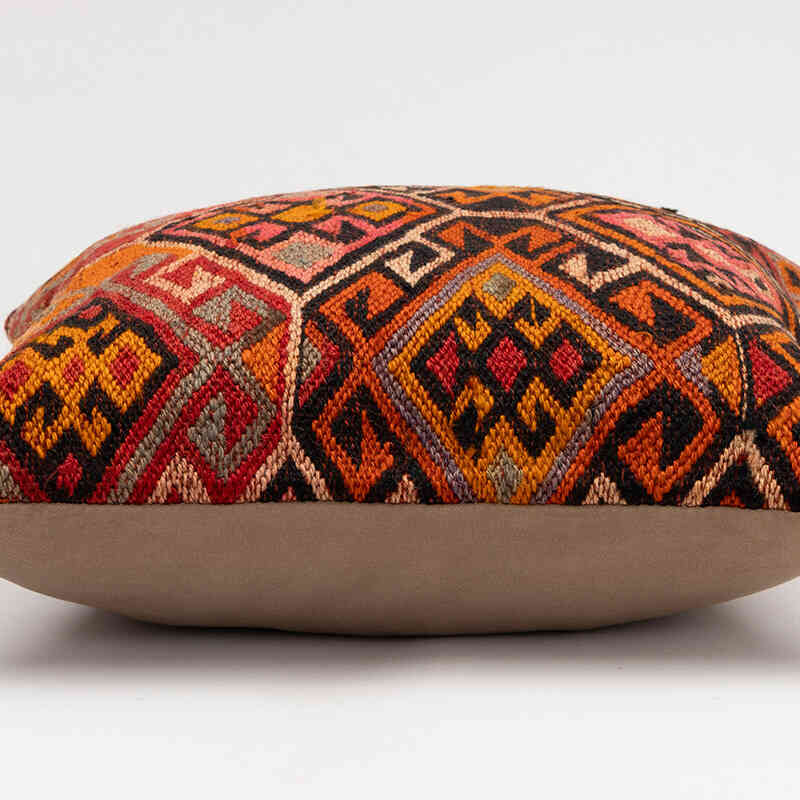 Kilim Yastık Kılıfı - 40 cm x 40 cm - K0079404