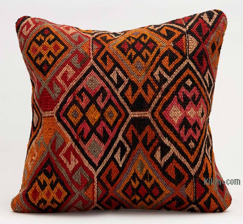 Kilim Yastık Kılıfı - 40 cm x 40 cm - K0079404