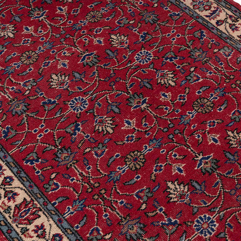 El Dokuma Vintage Halı - 123 cm x 208 cm - K0079406