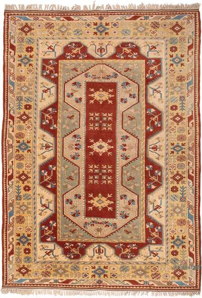 Turkish Hand-Knotted Rug - 6' 8" x 9' 6" (80" x 114")