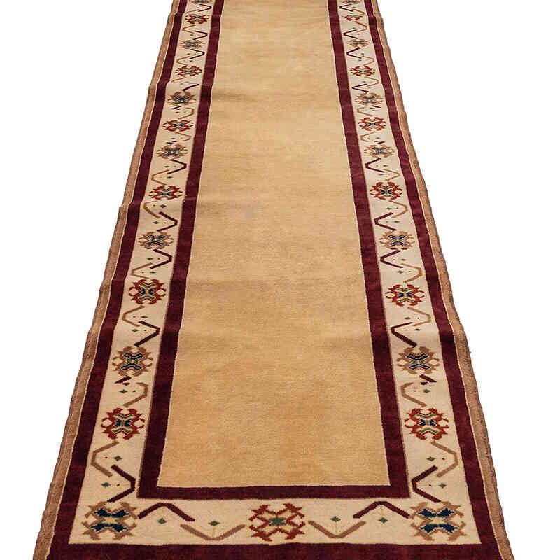 Corredora Anudada a Mano Turca - 86 cm x 370 cm - K0079412