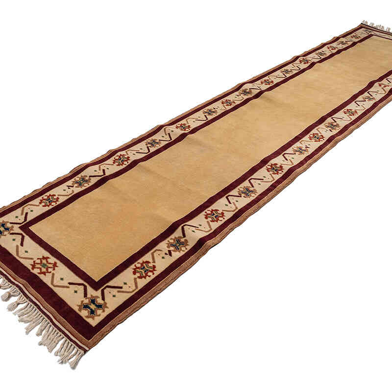 Corredora Anudada a Mano Turca - 86 cm x 370 cm - K0079412