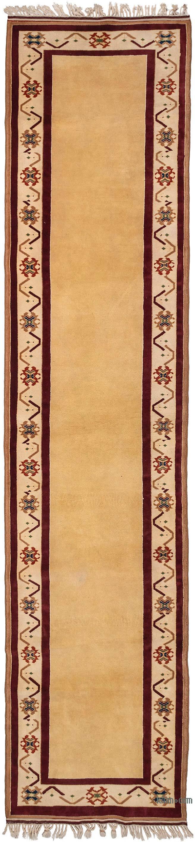 Corredora Anudada a Mano Turca - 86 cm x 370 cm - K0079412