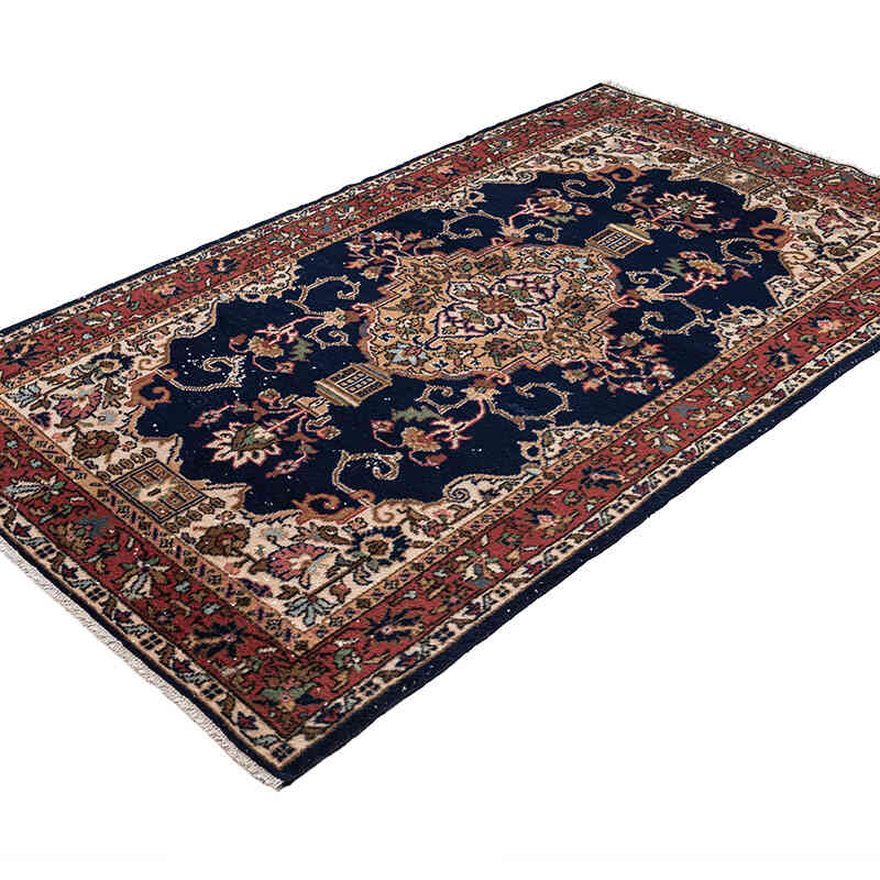 Vintage Turkish Hand-Knotted Rug - 3' 11" x 6' 11" (47" x 83") - K0079413