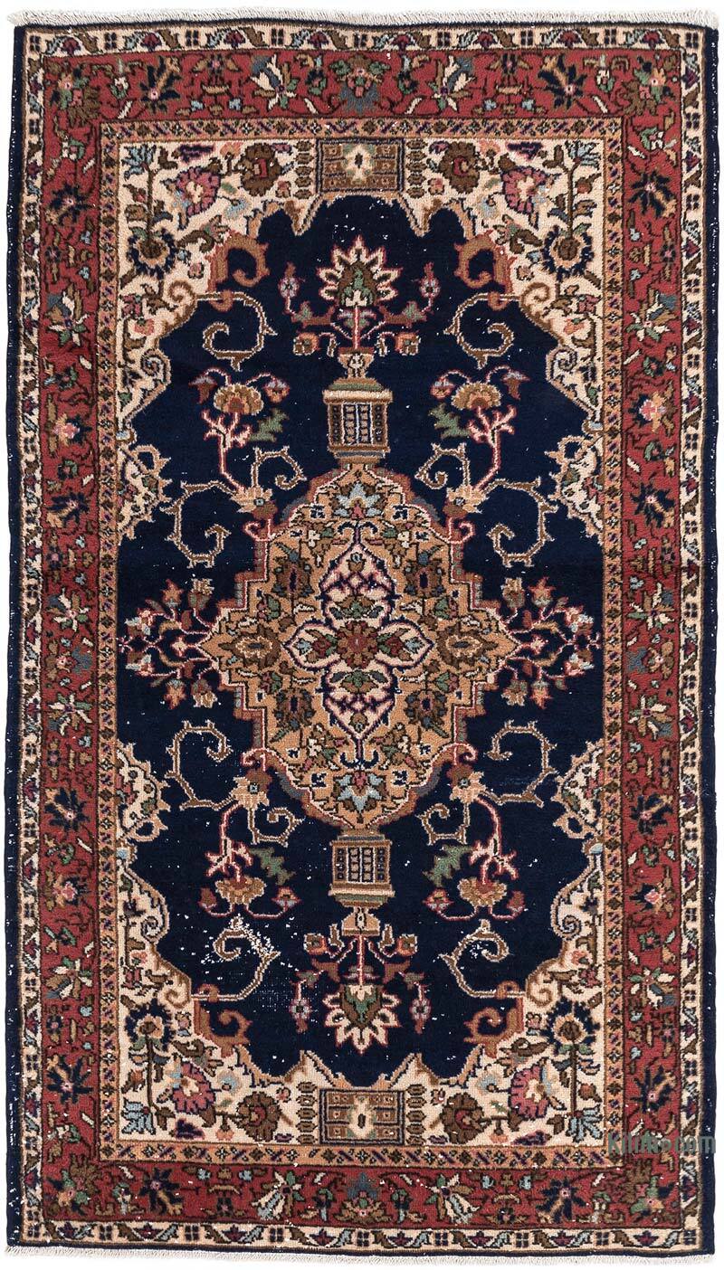 Vintage Turkish Hand-Knotted Rug - 3' 11" x 6' 11" (47" x 83") - K0079413