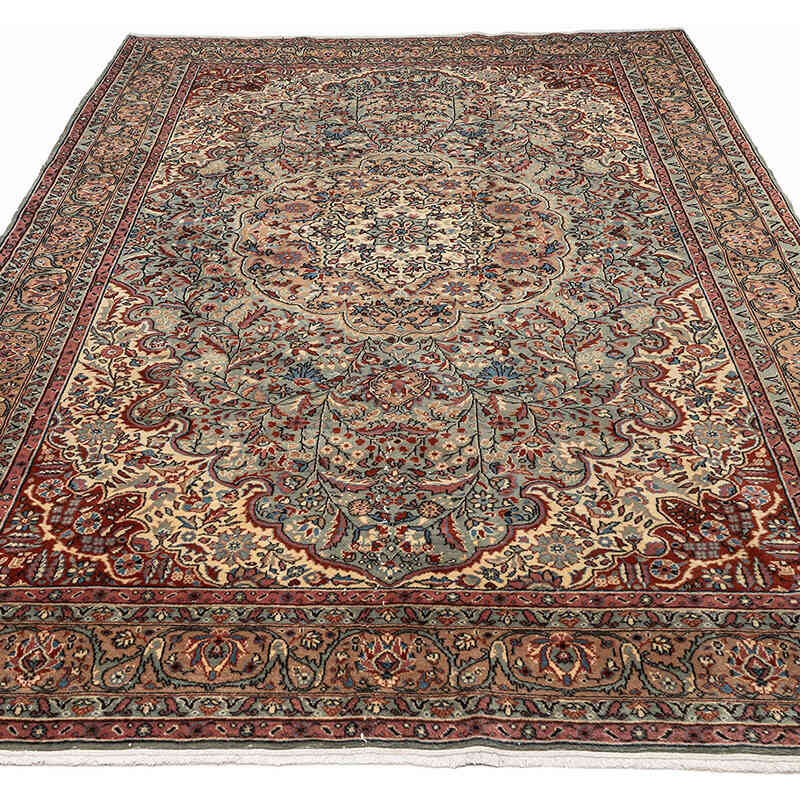 El Dokuma Vintage Halı - 200 cm x 300 cm - K0079416