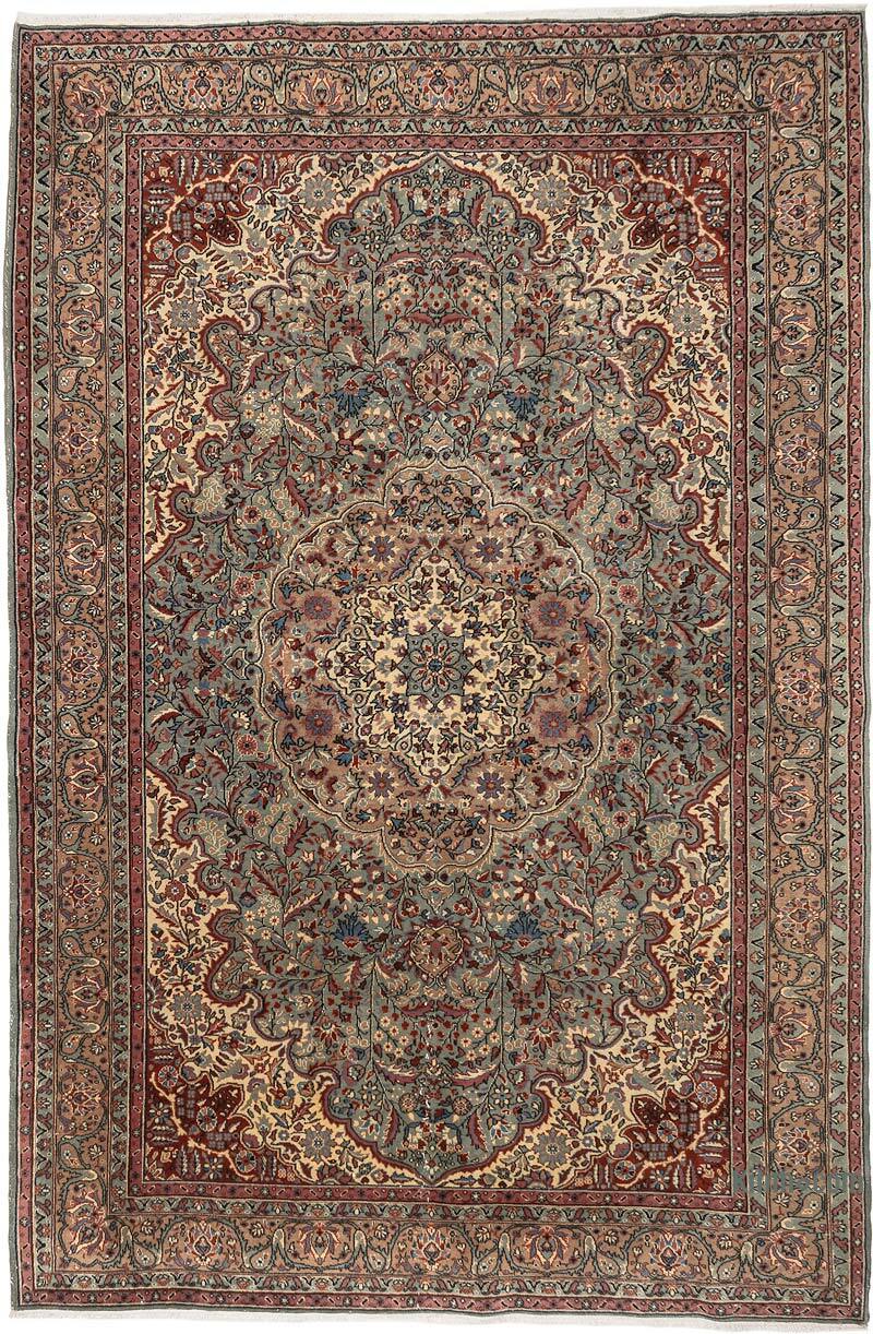 El Dokuma Vintage Halı - 200 cm x 300 cm - K0079416
