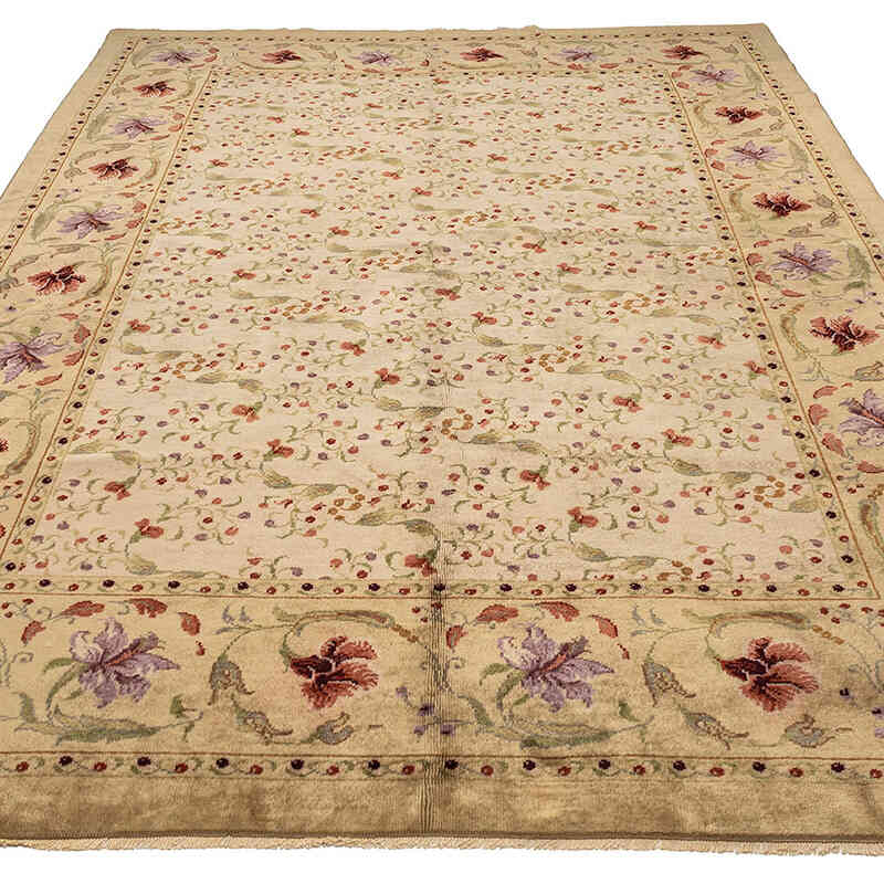 Alfombra Turca Anudada A Mano - 217 cm x 305 cm - K0079418
