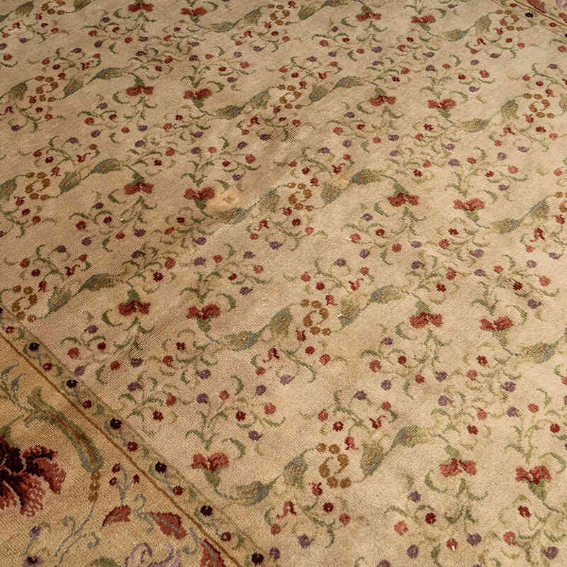 Alfombra Turca Anudada A Mano - 217 cm x 305 cm - K0079418