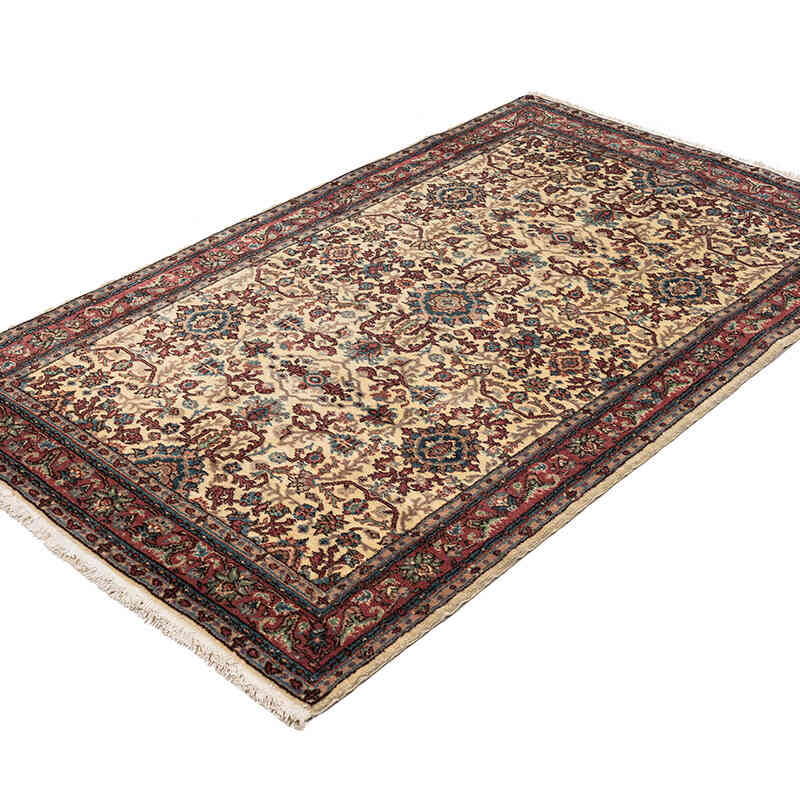 Alfombra Vintage Turca Anudada a Mano - 116 cm x 188 cm - K0079419