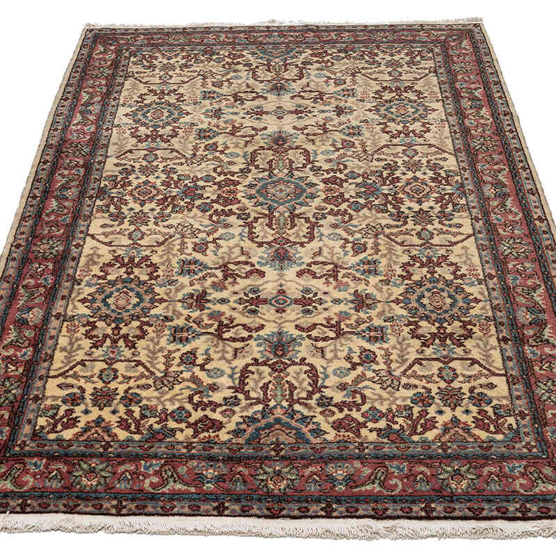 El Dokuma Vintage Halı - 116 cm x 185 cm - K0079420