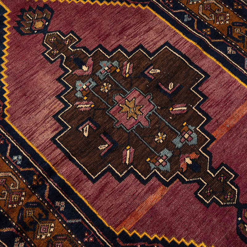 Alfombra Vintage Turca Anudada a Mano - 106 cm x 190 cm - K0079422