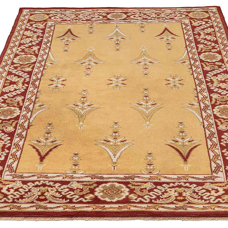 Turkish Hand-Knotted Rug - 4' 3" x 6' 1" (51" x 73") - K0079423