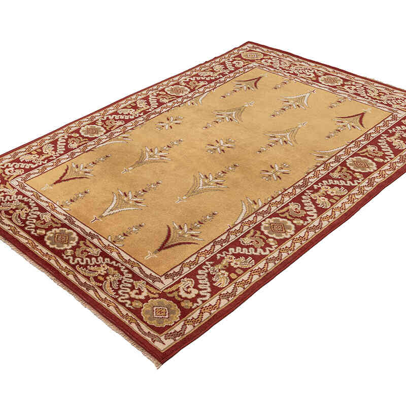 Turkish Hand-Knotted Rug - 4' 3" x 6' 1" (51" x 73") - K0079423