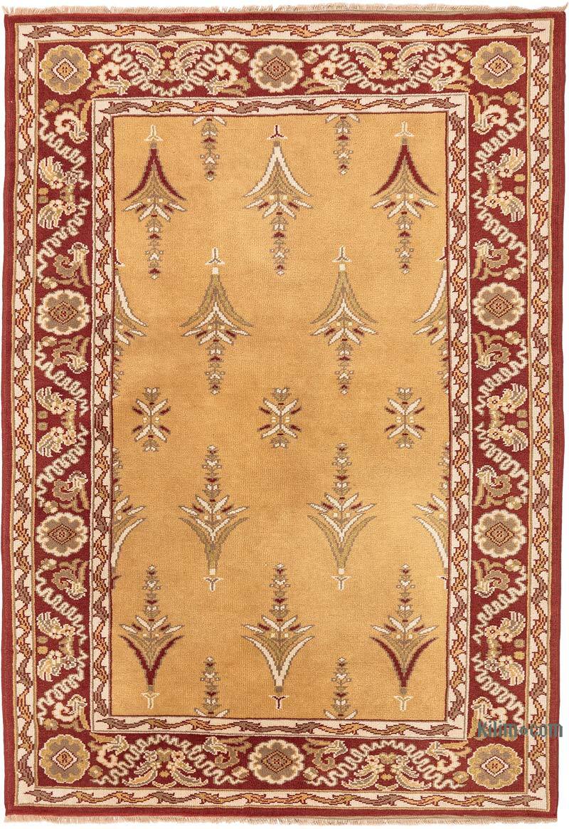 Turkish Hand-Knotted Rug - 4' 3" x 6' 1" (51" x 73") - K0079423