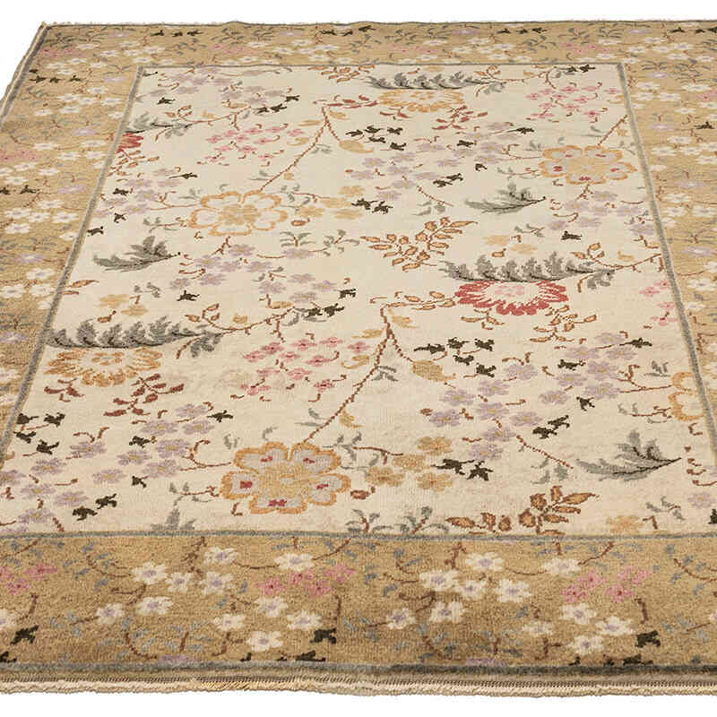 Turkish Hand-Knotted Rug - 5'  x 6' 6" (60" x 78") - K0079425